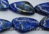 CNL778 15.5 inches 18*30mm freeform natural lapis lazuli gemstone beads