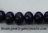 CNL865 15.5 inches 10*14mm rondelle natural lapis lazuli gemstone beads