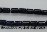 CNL882 15.5 inches 7*9mm tube natural lapis lazuli gemstone beads