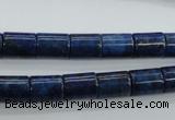 CNL886 15.5 inches 8*10mm tube natural lapis lazuli gemstone beads