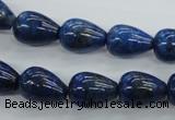 CNL901 15.5 inches 10*14mm teardrop natural lapis lazuli gemstone beads