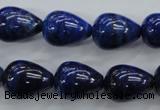 CNL902 15.5 inches 12*16mm teardrop natural lapis lazuli gemstone beads