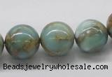 CNS04 16 inches 16mm round natural serpentine jasper beads wholesale