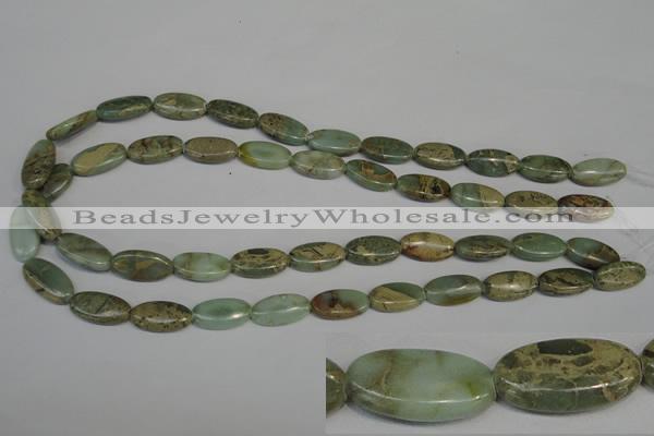 CNS216 15.5 inches 10*18mm marquise natural serpentine jasper beads