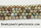 CNS333 15.5 inches 10mm round serpentine jasper beads wholesale