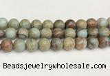 CNS336 15.5 inches 16mm round serpentine jasper beads wholesale