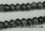 CNS410 15.5 inches 4*6mm rondelle natural serpentine jasper beads