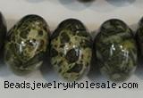 CNS517 15.5 inches 14*20mm rondelle natural serpentine jasper beads