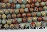 CNS61 15.5 inches 6mm round natural serpentine jasper beads