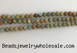 CNS701 15.5 inches 6mm round serpentine jasper beads wholesale