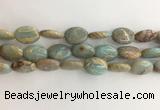 CNS726 15.5 inches 13*18mm oval serpentine jasper beads wholesale