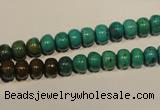 CNT111 15.5 inches 4*7mm rondelle natural turquoise beads wholesale