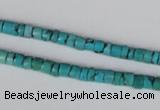 CNT21 16 inches 3-5mm heishi natural turquoise beads wholesale