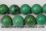 CNT355 15.5 inches 14mm round turquoise beads wholesale