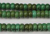 CNT365 15.5 inches 5*8mm rondelle turquoise beads wholesale