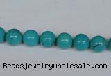 CNT39 16 inches 4mm round turquoise beads wholesale