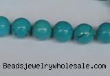 CNT40 16 inches 6mm round turquoise beads wholesale