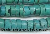 CNT532 15.5 inches 6mm - 6.5mm heishi turquoise gemstone beads