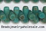 CNT535 15.5 inches 3*9mm turquoise gemstone beads