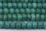 CNT542 15.5 inches 2.5*4mm - 3.5*4mm rondelle turquoise gemstone beads