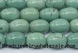 CNT565 15.5 inches 6*8mm teardrop turquoise gemstone beads