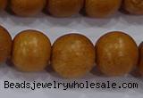 CNW05 15.5 inches 12mm round nangka wood beads wholesale