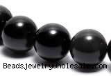 COB03 16 inches 10mm  round black obsidian gemstone beads wholesale