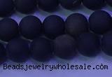 COB277 15.5 inches 4mm round matte golden obsidian beads wholesale