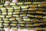 COBS09 15 inches 6*16mm rice golden coral beads wholesale COBS09 15 inches 6*16mm rice golden coral beads wholesale