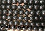 COBS23 15 inches 13mm round black coral beads wholesale COBS23 15 inches 13mm round black coral beads wholesale