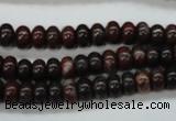 COJ10 15.5 inches 5*8mm rondelle blood jasper gemstone beads