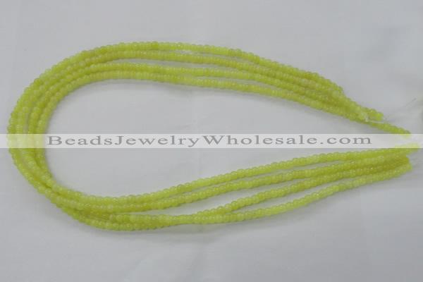 COJ101 15.5 inches 4mm round olive jade beads wholesale