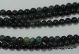 COJ300 15.5 inches 4mm round Indian bloodstone beads wholesale