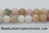 COP03 15.5 inches 8mm round natural pink opal beads wholesale