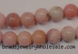 COP1004 15.5 inches 10mm round natural pink opal gemstone beads