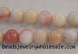 COP1062 15.5 inches 10mm round natural pink opal gemstone beads