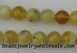 COP1203 15.5 inches 10mm round yellow opal gemstone beads