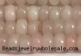 COP1236 15.5 inches 2.5*4mm rondelle Chinese pink opal beads