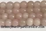 COP1240 15.5 inches 4mm round Chinese pink opal beads