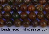 COP1361 15.5 inches 6mm round African green opal beads wholesale