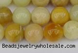 COP1428 15.5 inches 10mm round yellow opal beads wholesale