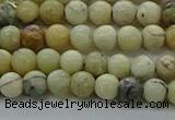 COP1460 15.5 inches 4mm round African opal gemstone beads