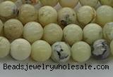 COP1461 15.5 inches 6mm round African opal gemstone beads