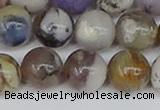 COP1515 15.5 inches 14mm round amethyst sage opal beads wholesale