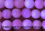 COP1526 15.5 inches 5.5mm round natural pink opal gemstone beads