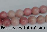 COP154 15.5 inches 12mm round pink opal gemstone beads wholesale