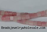 COP157 15.5 inches 4*4mm cube pink opal gemstone beads wholesale