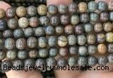 COP1581 15.5 inches 10mm round Australia brown green opal beads