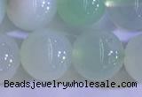 COP1625 15.5 inches 12mm round green opal gemstone beads