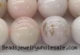 COP1706 15.5 inches 14mm round natural pink opal gemstone beads